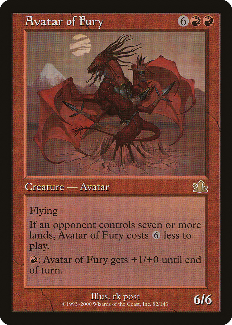 Image of Avatar of Fury (PCY-082) - Prophecy