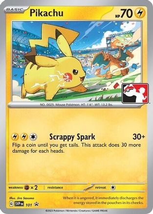 Image of Pikachu 101  SV Scarlet & Violet Promo Cards - Promo