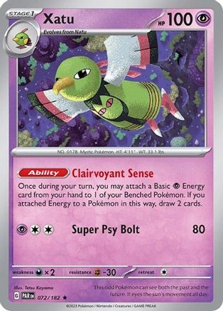 Image of Xatu 072/182  Deck Exclusives - Rare