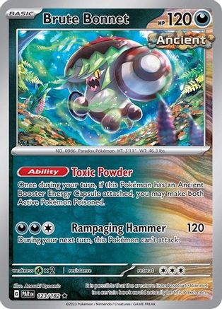 Image of Brute Bonnet 123/182  - Holofoil Miscellaneous Cards & Products - Rare