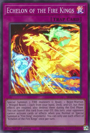 Image of Echelon of the Fire Kings (SR14-EN033) - Structure Deck: Fire Kings Unlimited