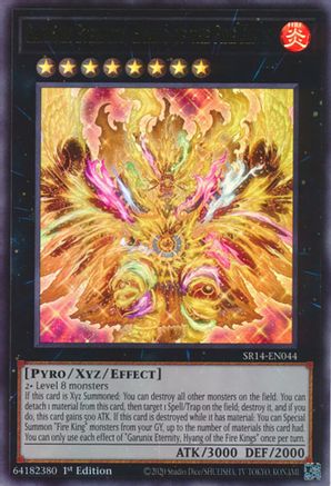 Image of Garunix Eternity, Hyang of the Fire Kings (SR14-EN044) - Structure Deck: Fire Kings Unlimited