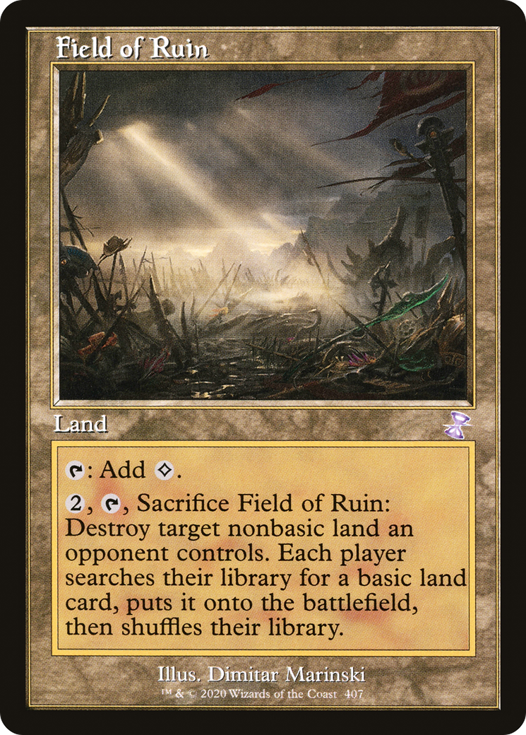 Image of Field of Ruin (TSR-407) - Time Spiral Remastered Foil