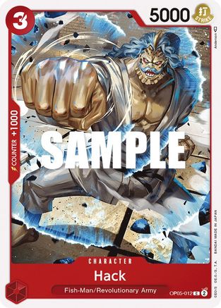 Image of Hack (OP05-012) - Awakening of the New Era