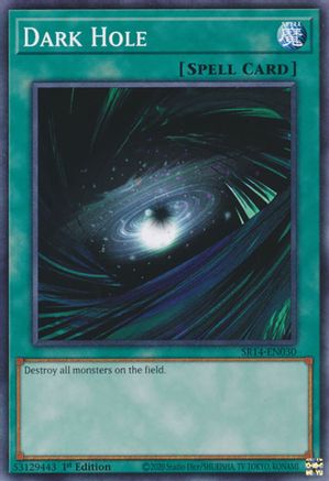 Image of Dark Hole (SR14-EN030) - Structure Deck: Fire Kings Unlimited