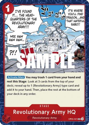 Image of Revolutionary Army HQ (OP05-021) - Awakening of the New Era