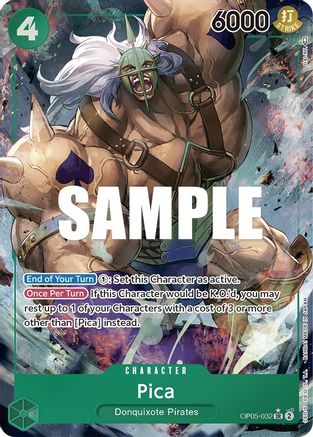 Image of Pica (Alternate Art) (OP05-032) - Awakening of the New Era Foil