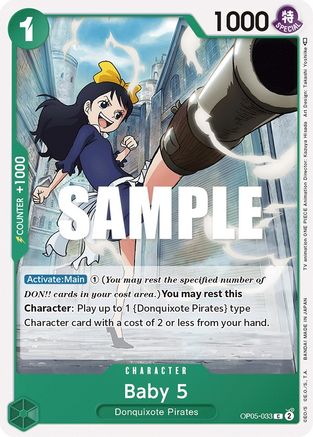 Image of Baby 5 (033) (OP05-033) - Awakening of the New Era