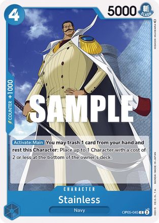 Image of Stainless (OP05-045) - Awakening of the New Era