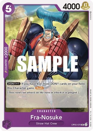 Image of Fra-Nosuke (OP05-070) - Awakening of the New Era