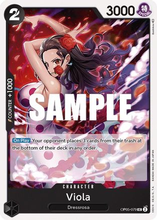 Image of Viola (OP05-079) - Awakening of the New Era