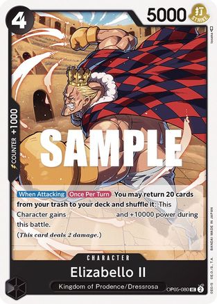 Image of Elizabello II (OP05-080) - Awakening of the New Era