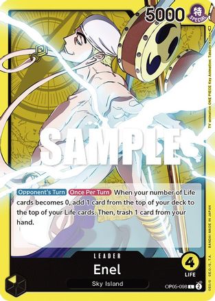 Image of Enel (098) (OP05-098) - Awakening of the New Era