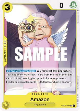 Image of Amazon (OP05-099) - Awakening of the New Era