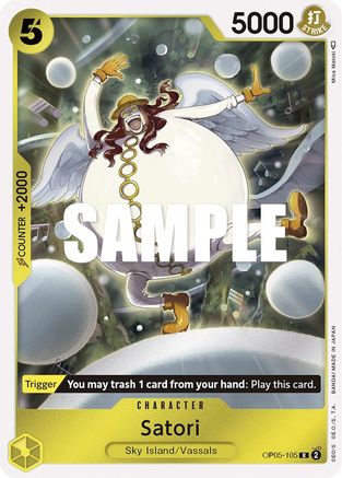 Image of Satori (OP05-105) - Awakening of the New Era Foil