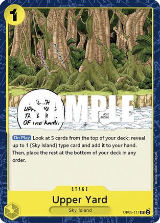 Image of Upper Yard (OP05-117) - Awakening of the New Era
