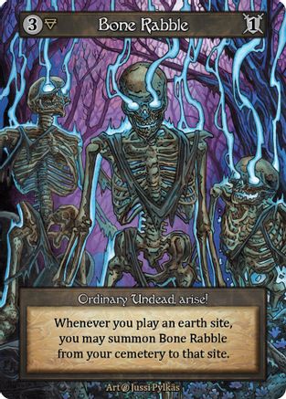 Image of Bone Rabble (Store Alternate Art Promo)  - Beta