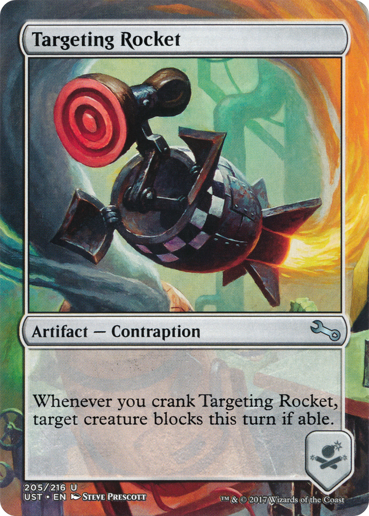 Image of Targeting Rocket (UST-205) - Unstable (Borderless) Foil