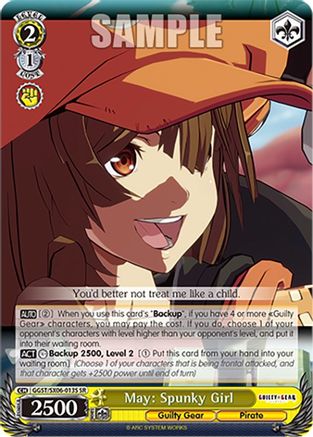 Image of May: Spunky Girl (SR) (GGST/SX06-013S SR) - Guilty Gear -Strive-