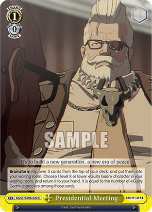 Image of Presidential Meeting (GGST/SX06-022 C) - Guilty Gear -Strive-