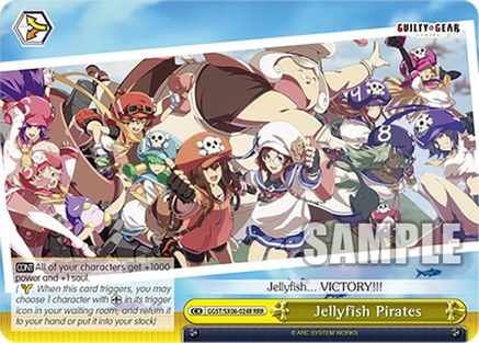 Image of Jellyfish Pirates (RRR) (GGST/SX06-024R RRR) - Guilty Gear -Strive-