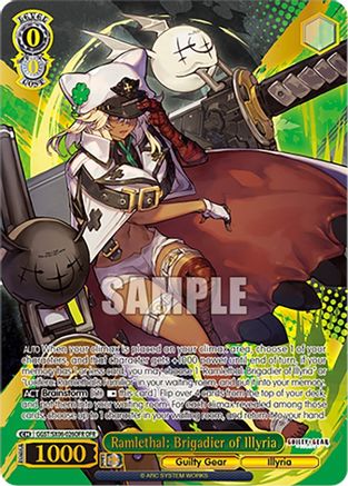 Image of Ramlethal: Brigadier of Illyria (OFR) (GGST/SX06-026OFR OFR) - Guilty Gear -Strive-