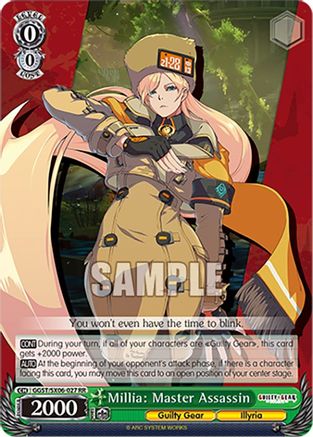 Image of Millia: Master Assassin (GGST/SX06-027 RR) - Guilty Gear -Strive-