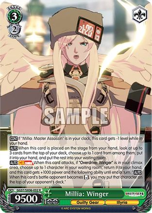 Image of Millia: Winger (GGST/SX06-032 R) - Guilty Gear -Strive-