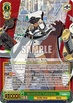 Image of Ramlethal Valentine (SP) (GGST/SX06-033SP SP) - Guilty Gear -Strive-