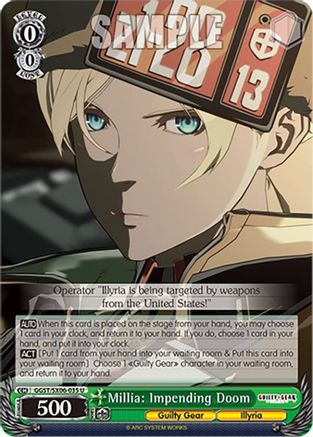 Image of Millia: Impending Doom (GGST/SX06-035 U) - Guilty Gear -Strive-