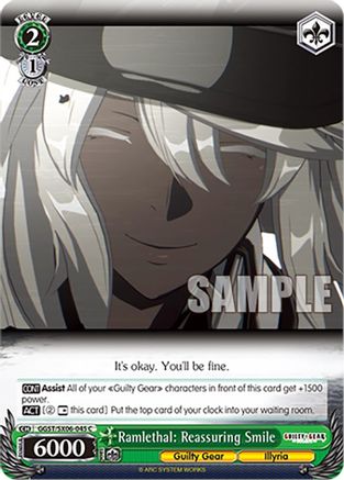 Image of Ramlethal: Reassuring Smile (GGST/SX06-045 C) - Guilty Gear -Strive-