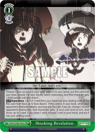 Image of Shocking Revelation (a) (GGST/SX06-047a U) - Guilty Gear -Strive-