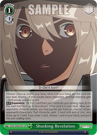 Image of Shocking Revelation (SR) (GGST/SX06-047S SR) - Guilty Gear -Strive-