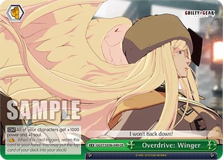 Image of Overdrive: Winger (GGST/SX06-049 CR) - Guilty Gear -Strive-