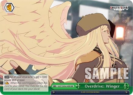 Image of Overdrive: Winger (RRR) (GGST/SX06-049R RRR) - Guilty Gear -Strive-