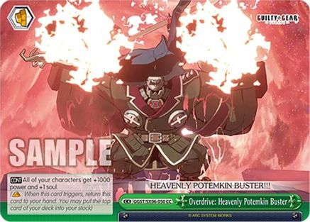 Image of Overdrive: Heavenly Potemkin Buster (GGST/SX06-050 CC) - Guilty Gear -Strive-