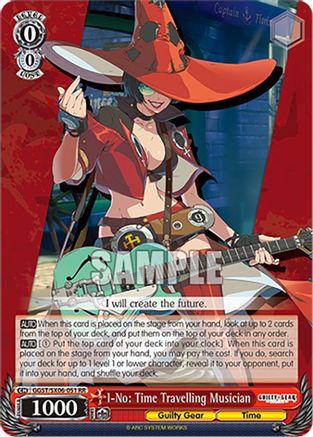 Image of I-No: Time Travelling Musician (GGST/SX06-051 RR) - Guilty Gear -Strive-