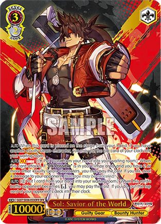 Image of Sol: Savior of the World (OFR) (GGST/SX06-053OFR OFR) - Guilty Gear -Strive-