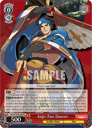 Image of Anji: Fan Dancer (GGST/SX06-054 R) - Guilty Gear -Strive-