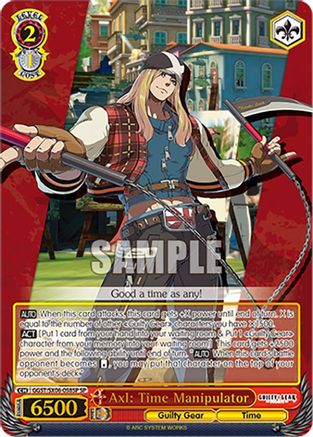 Image of Axl: Time Manipulator (SP) (GGST/SX06-058SP SP) - Guilty Gear -Strive-