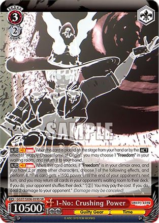 Image of I-No: Crushing Power (SR) (GGST/SX06-059S SR) - Guilty Gear -Strive-