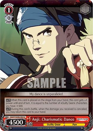 Image of Anji: Charismatic Dance (GGST/SX06-064 U) - Guilty Gear -Strive-