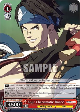 Image of Anji: Charismatic Dance (SR) (GGST/SX06-064S SR) - Guilty Gear -Strive-