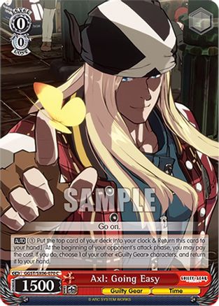Image of Axl: Going Easy (GGST/SX06-070 C) - Guilty Gear -Strive-