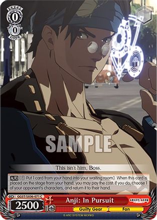 Image of Anji: In Pursuit (GGST/SX06-071 C) - Guilty Gear -Strive-