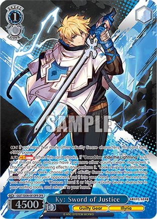 Image of Ky: Sword of Justice (OFR) (GGST/SX06-081OFR OFR) - Guilty Gear -Strive-