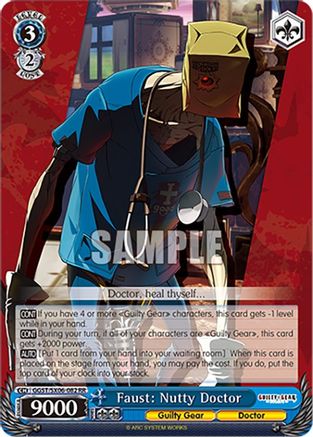 Image of Faust: Nutty Doctor (GGST/SX06-082 RR) - Guilty Gear -Strive-