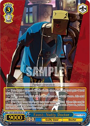 Image of Faust: Nutty Doctor (SP) (GGST/SX06-082SP SP) - Guilty Gear -Strive-