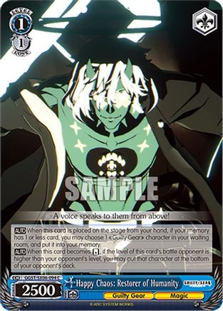 Image of Happy Chaos: Restorer of Humanity (GGST/SX06-094 C) - Guilty Gear -Strive-