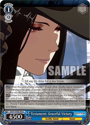 Image of Testament: Graceful Victory (GGST/SX06-095 C) - Guilty Gear -Strive-